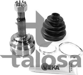 Talosa 77-OP-1002 - Шарнирный комплект, ШРУС, приводной вал autodnr.net
