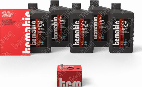 TCMATIC 105.101.0020 - Комплект деталей, зміна масла - автоматіческ.коробка передач autocars.com.ua