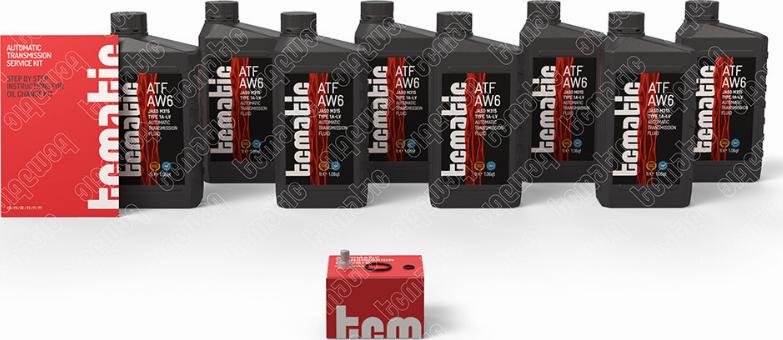 TCMATIC 105.101.1020 - Комплект деталей, зміна масла - автоматіческ.коробка передач autocars.com.ua