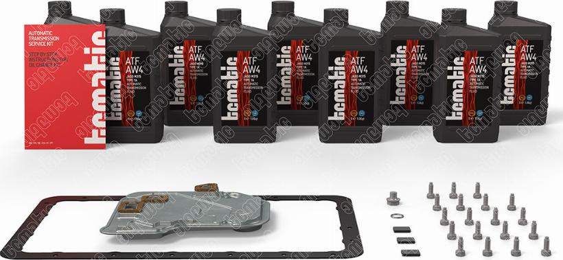 TCMATIC 105.101.1060 - Комплект деталей, зміна масла - автоматіческ.коробка передач autocars.com.ua