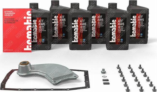 TCMATIC 105.101.1079 - Комплект деталей, зміна масла - автоматіческ.коробка передач autocars.com.ua