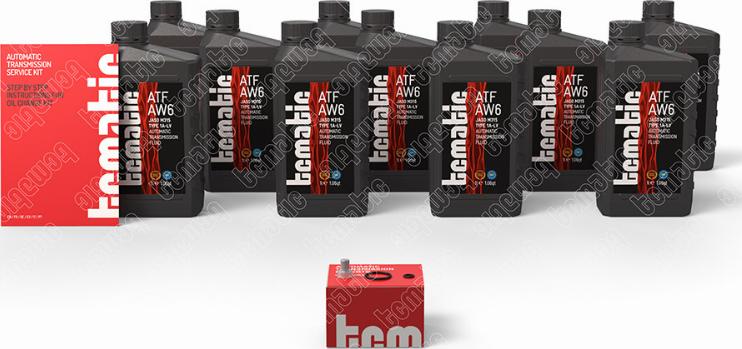 TCMATIC 105.101.2020 - Комплект деталей, зміна масла - автоматіческ.коробка передач autocars.com.ua