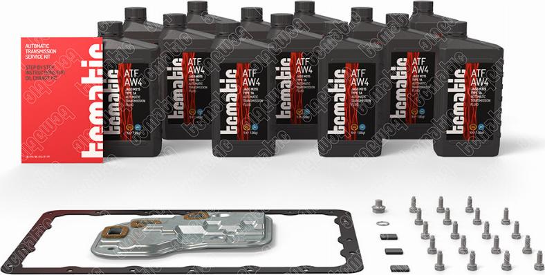 TCMATIC 105.101.2050 - Комплект деталей, зміна масла - автоматіческ.коробка передач autocars.com.ua