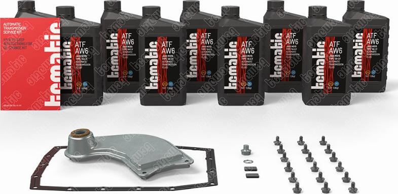 TCMATIC 105.101.2079 - Комплект деталей, зміна масла - автоматіческ.коробка передач autocars.com.ua