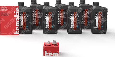 TCMATIC 105.106.1031 - Комплект деталей, зміна масла - автоматіческ.коробка передач autocars.com.ua