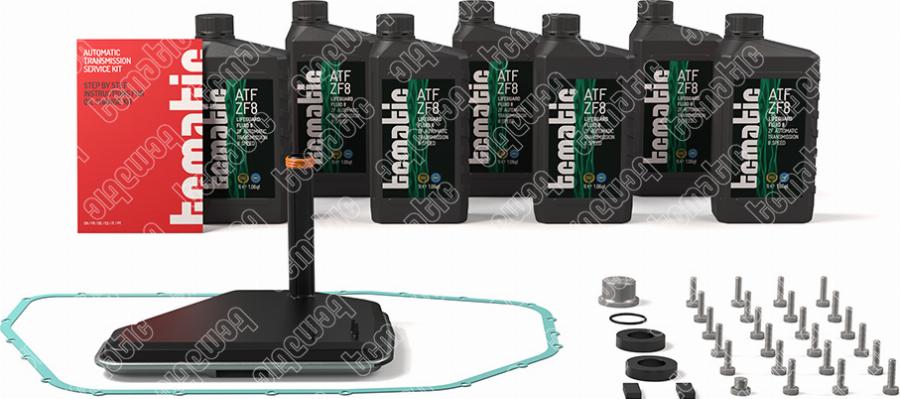 TCMATIC 105.111.0042 - Комплект деталей, зміна масла - автоматіческ.коробка передач autocars.com.ua