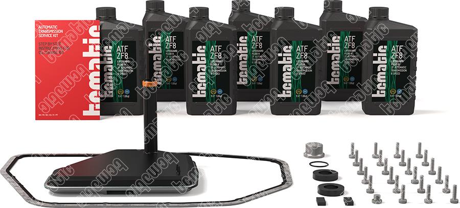 TCMATIC 105.111.0044 - Комплект деталей, зміна масла - автоматіческ.коробка передач autocars.com.ua