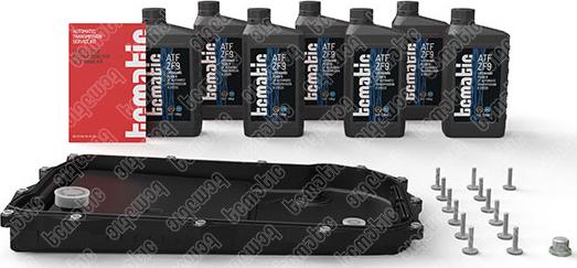 TCMATIC 105.111.0046 - Комплект деталей, зміна масла - автоматіческ.коробка передач autocars.com.ua