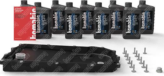 TCMATIC 105.111.1046 - Комплект деталей, зміна масла - автоматіческ.коробка передач autocars.com.ua