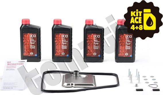 TCMATIC 105.111.2004 - Комплект деталей, зміна масла - автоматіческ.коробка передач autocars.com.ua