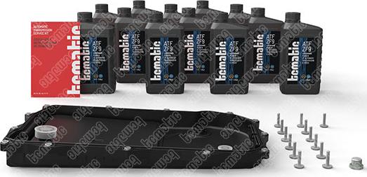 TCMATIC 105.111.2046 - Комплект деталей, зміна масла - автоматіческ.коробка передач autocars.com.ua