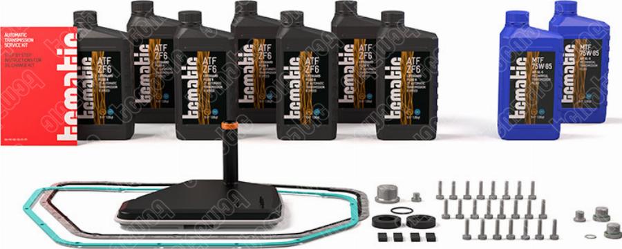 TCMATIC 170.111.0016 - Комплект деталей, зміна масла - автоматіческ.коробка передач autocars.com.ua