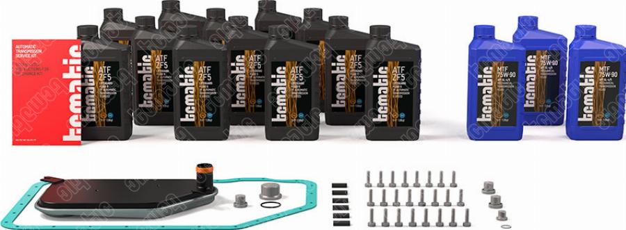 TCMATIC 170.111.2007 - Комплект деталей, зміна масла - автоматіческ.коробка передач autocars.com.ua