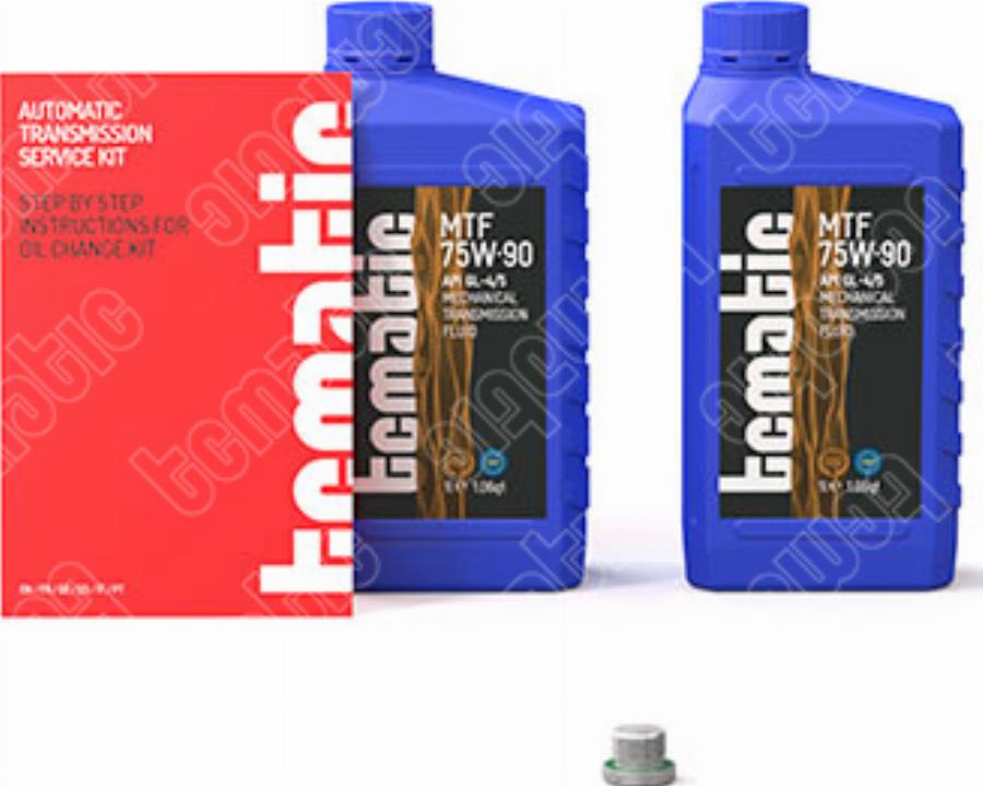 TCMATIC 180.111.0002 - Комплект деталей, зміна масла - автоматіческ.коробка передач autocars.com.ua