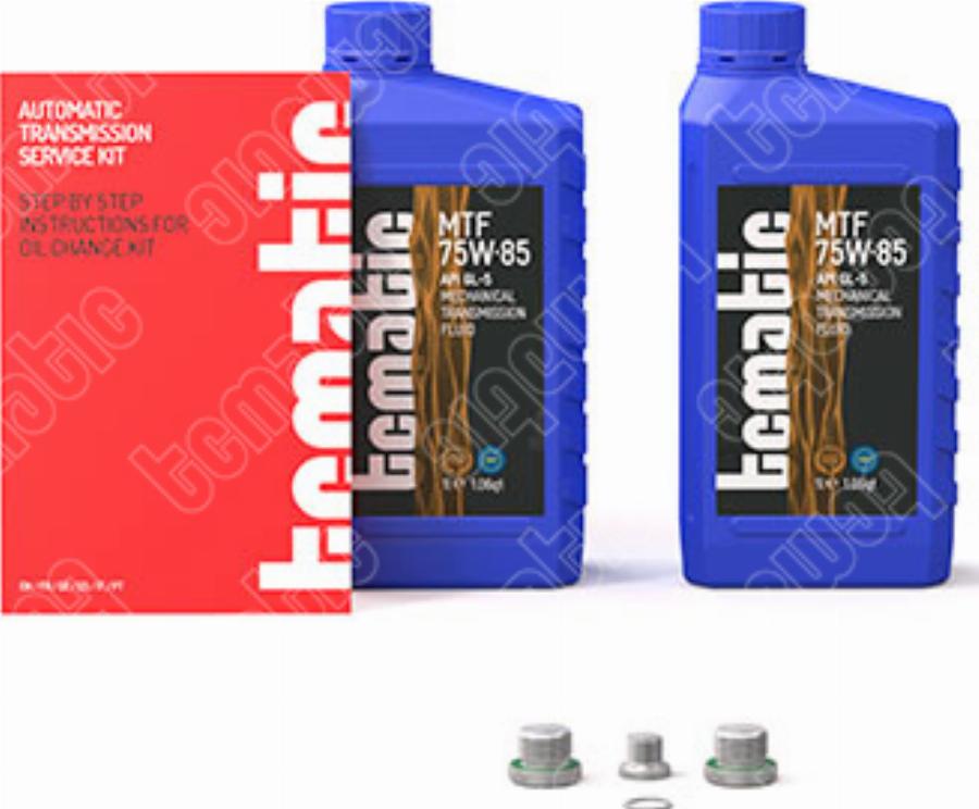 TCMATIC 180.111.0005 - Комплект деталей, зміна масла - автоматіческ.коробка передач autocars.com.ua