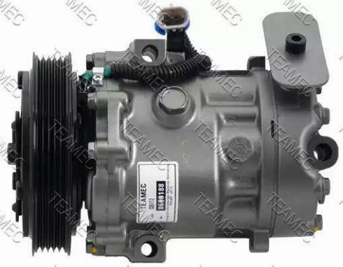 Teamec 8600188 - Компрессор кондиционера avtokuzovplus.com.ua