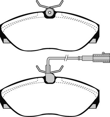 Magneti Marelli P23083MM - Гальмівні колодки, дискові гальма autocars.com.ua