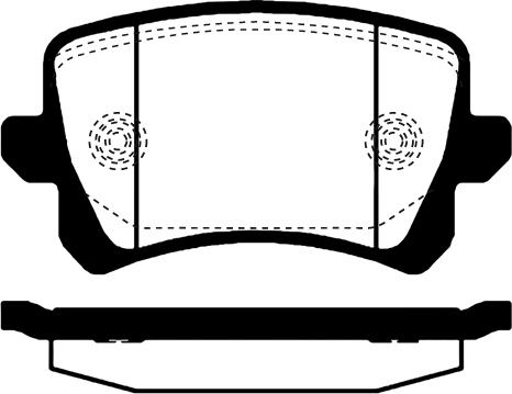 Galfer 21703 - Гальмівні колодки, дискові гальма autocars.com.ua
