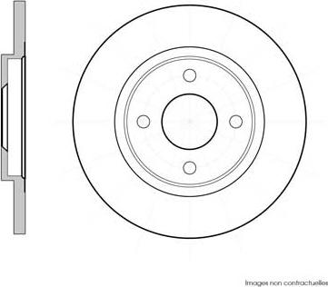 TOMEX brakes TX 70-82 - Гальмівний диск autocars.com.ua