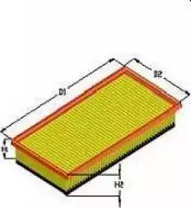 Tecneco Filters AR1444-FGPM-S - Повітряний фільтр autocars.com.ua