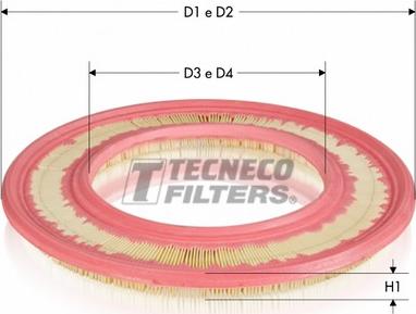 Tecneco Filters AR211PM-R - Воздушный фильтр autodnr.net