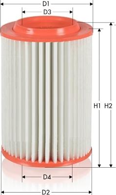 Tecneco Filters AR2267 - Повітряний фільтр autocars.com.ua