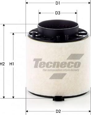 Tecneco Filters AR8K01 - Воздушный фильтр avtokuzovplus.com.ua
