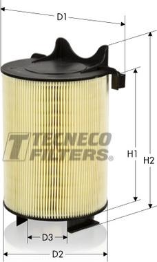 Tecneco Filters AR9800 - Повітряний фільтр autocars.com.ua