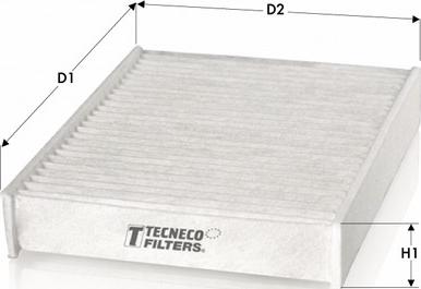 Tecneco Filters CK20013 - Фільтр, повітря у внутрішній простір autocars.com.ua