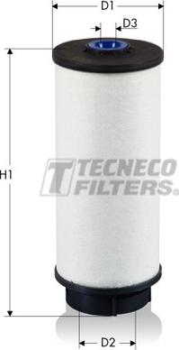 Tecneco Filters GS026034-E - Паливний фільтр autocars.com.ua