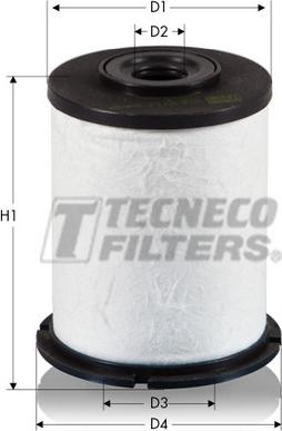 Tecneco Filters GS0818013-E - Паливний фільтр autocars.com.ua