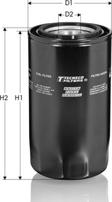 Tecneco Filters GS9929-HP - Паливний фільтр autocars.com.ua