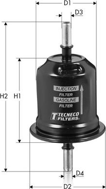 Tecneco Filters IN5561 - Топливный фильтр avtokuzovplus.com.ua
