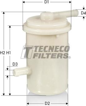 Tecneco Filters IN62 - Паливний фільтр autocars.com.ua