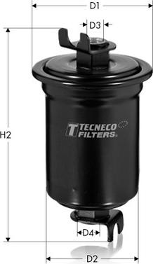 Tecneco Filters IN65 - Паливний фільтр autocars.com.ua