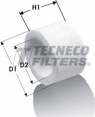 Tecneco Filters MT14 - Топливный фильтр avtokuzovplus.com.ua