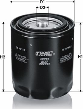 Tecneco Filters OL41 - Масляний фільтр autocars.com.ua