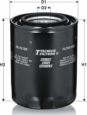 Tecneco Filters OL4798 - Масляный фильтр avtokuzovplus.com.ua