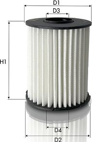 Tecneco Filters OL2213E - Масляний фільтр autocars.com.ua