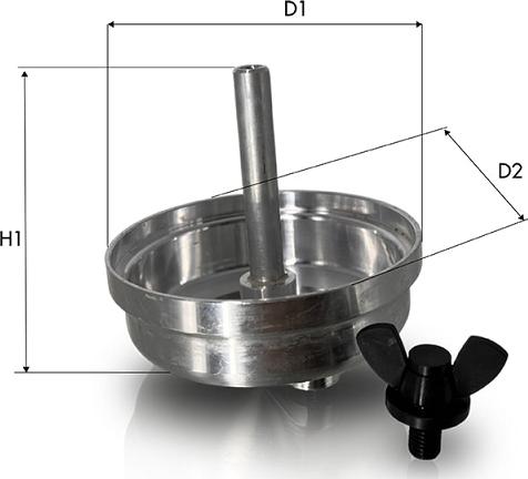 Tecneco Filters TP105 - Кришка, корпус масляного фільтра autocars.com.ua