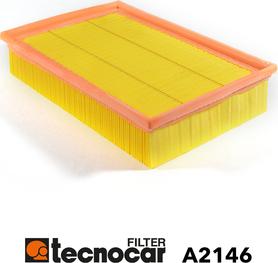 Tecnocar A2146 - Повітряний фільтр autocars.com.ua