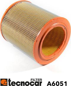Tecnocar A6051 - Повітряний фільтр autocars.com.ua