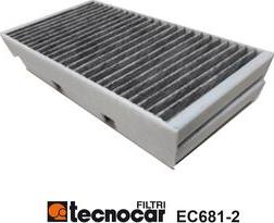 Tecnocar EC681-2 - Фільтр, повітря у внутрішній простір autocars.com.ua