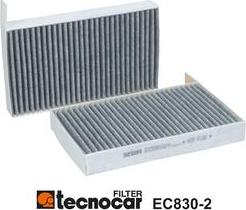 Tecnocar EC830-2 - Фільтр, повітря у внутрішній простір autocars.com.ua