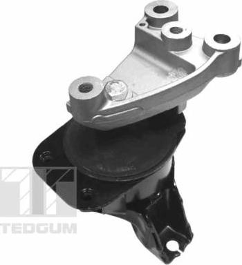 Tedgum 00263047 - Подушка, підвіска двигуна autocars.com.ua