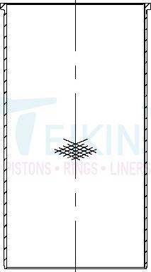 Teikin LFF-42167.STD - Гільза циліндра autocars.com.ua