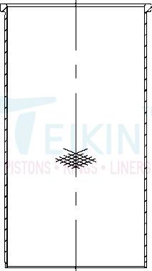 Teikin LFF-44215.STD - Гільза циліндра autocars.com.ua