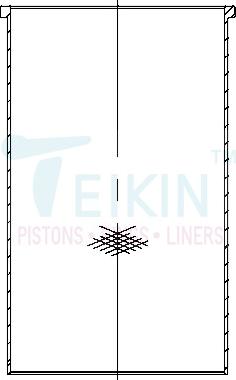 Teikin LFF-44255.STD - Гільза циліндра autocars.com.ua