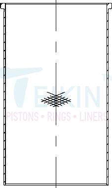 Teikin LFF-44266.STD - Гільза циліндра autocars.com.ua