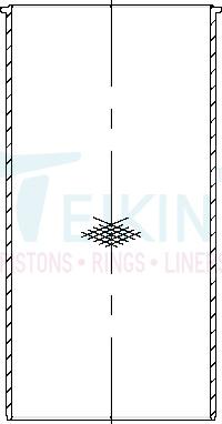 Teikin LFF-46226.STD - Гільза циліндра autocars.com.ua